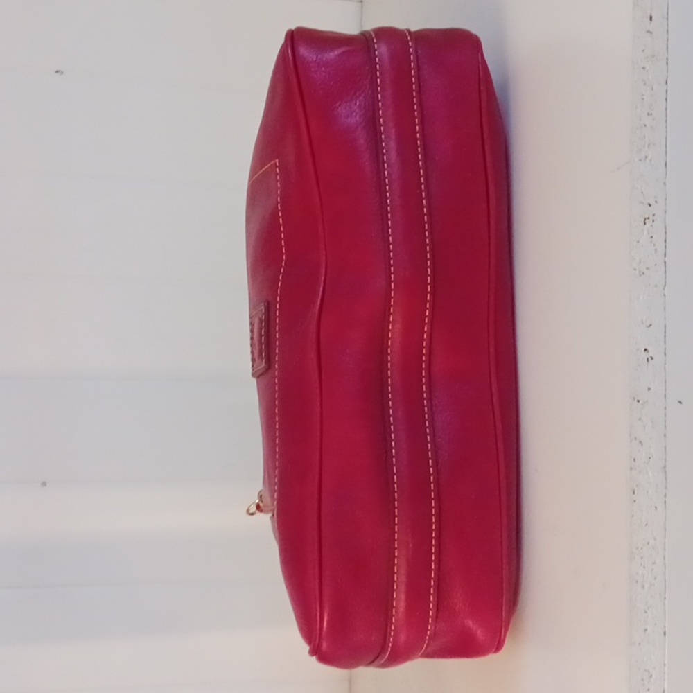 Dooney & Bourke Nwt Red Hobo Cross Body Bag. - Picture 10 of 13